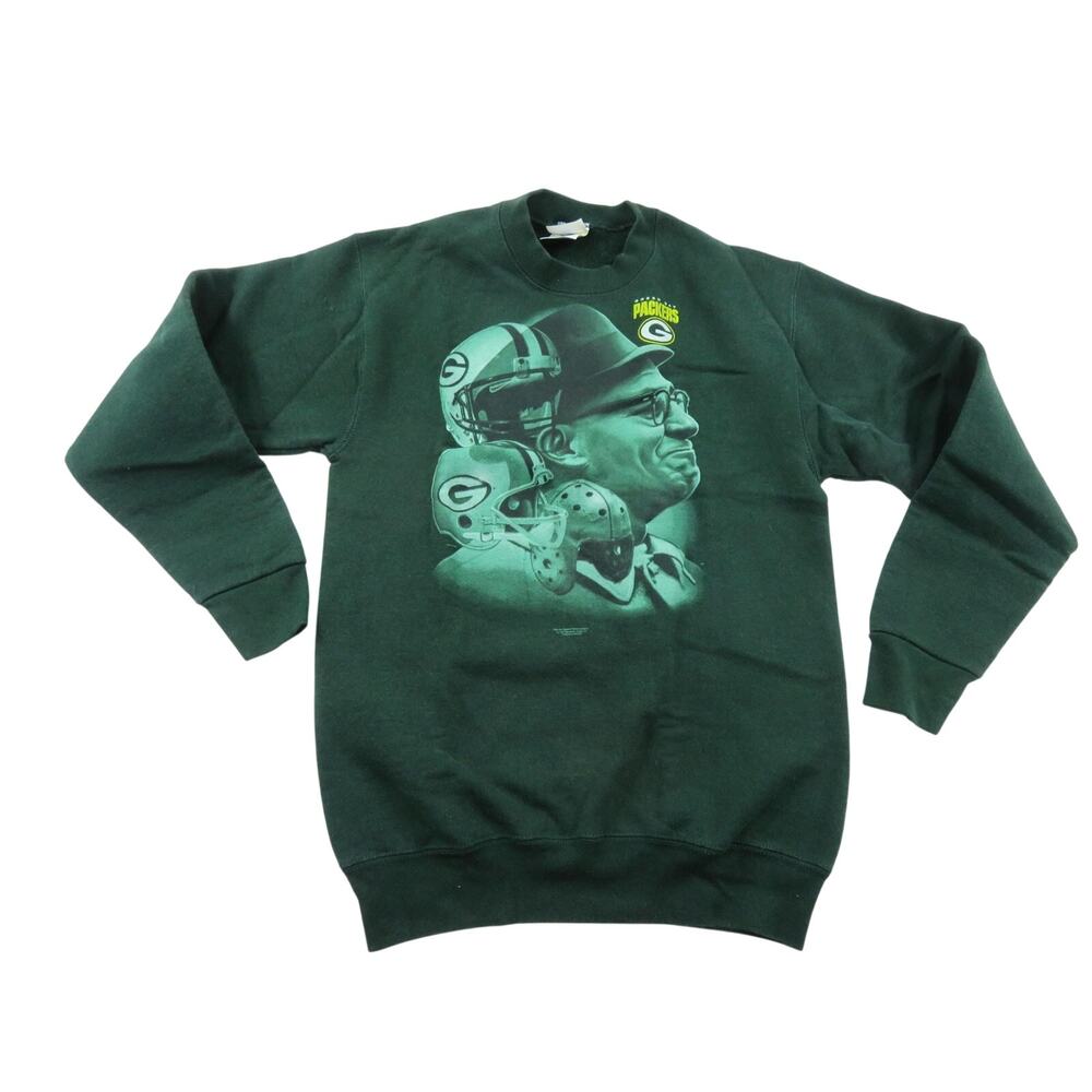Green Bay Packers Vince Lombardi Sweatshirt (Youth 18-20/Adult XS-S?) 90s